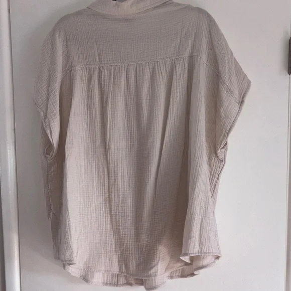 #T326 - NWT - Torrid Dolman Cotton Gauze Shirt - 3X - Picture 7 of 7